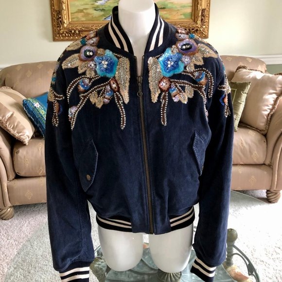 Gucci Other - Gucci Velvet Corduroy Bomber Jacket - Retail $5650